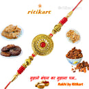 Exclusive Royal Premium Designer Metal Rakhi