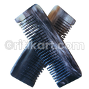 Pure Buffalo Horn Baby Hair Comb 8cm(Pack of 2)