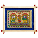 Bada Sringara Besha Jagannath Balabhadra Subhadra Palm Leaf Painting