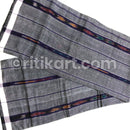 Gray Violet Coton Lungi Of Khurda(Taraboi)