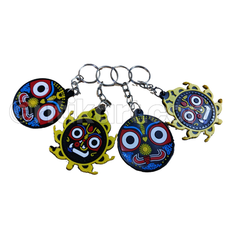 Handmade Pvc Jagannath Keyring