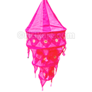 Light & Dark Pink Pipili Lampshade Applique - 3 steps