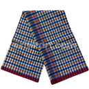 Light Yellow,Green Small Check Pattern Sambalpuri Gamucha