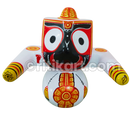 Lord Jagannath Patitapaban Wooden Idol White Design