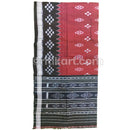 Maroon Black Cotton Taraboi  Premium Khudabunda Gamucha