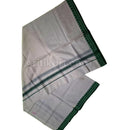 Odisha Heritage Pure Sutta Green-White Gamuchha
