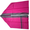 Pink Green Border Pure Sutta Taraboi Gamuchha