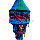 Pipili Lampshade Flower & Elephant Design-3 Step (Green,Blue)