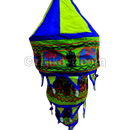 Pipili Lampshade Flower & Elephant Design-3 Step (Blue,Green)