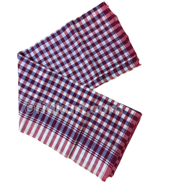 Sambalpuri Check Pattern Gamucha