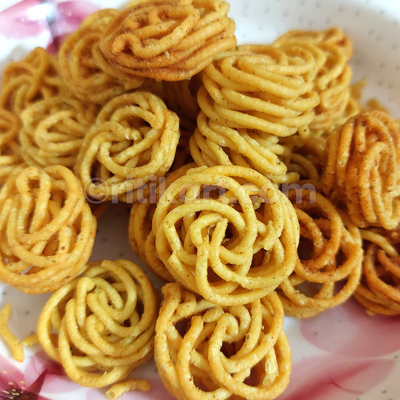 Special Home Made Besan Muduki (Small Size) Famous Snack 200gm