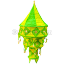 Yellow & Green Applique Lampshade - 3 steps