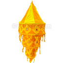 Yellow & Orange Pipili Lampshade Applique - 3 steps