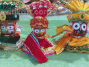 Premium Pagadi Costume for Lord Jagannath Balabhadra Subhadra