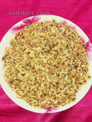 Crispy and Healthy Snack-Crushed Moong/Mooga Chhecha