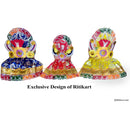 Puja Pagadi dress 08 inch Jagannath Balabhadra Subhadra Idol