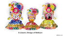 Jagannath Balabhadra Subhadra puja Pagadi dress 1 Feet pic-2