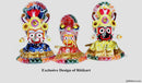 Jagannath Balabhadra Subhadra puja Pagadi 1 feet dress pic-2