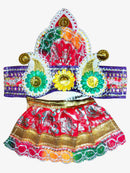 Jagannath Balabhadra Subhadra puja Mukta dress 06 inch pic-3