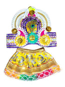 Jagannath Balabhadra Subhadra puja Mukta dress 1 Feet pic-2