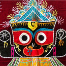 Wall Hanging Applique Jagannath, Balabhadra and Subhadra Design Chandua-pc2