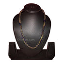 Ancient Tribal Necklace with Blue and Golden Brass Beads