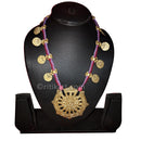 Ancient Dokra Necklace of Konark Wheel