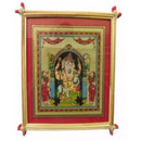 Palm Leaf Painting Designed Lord Ganesh