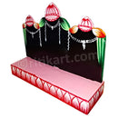 Prabha for Jagannath Balabhadra Subhadra (4 Inch idol) pic-2