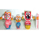 Jagannath Balabhadra Subhadra Wooden Idol Height 5 CMs-pc1