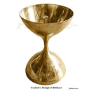 Brass Diya Oil Lamp Medium pic-1