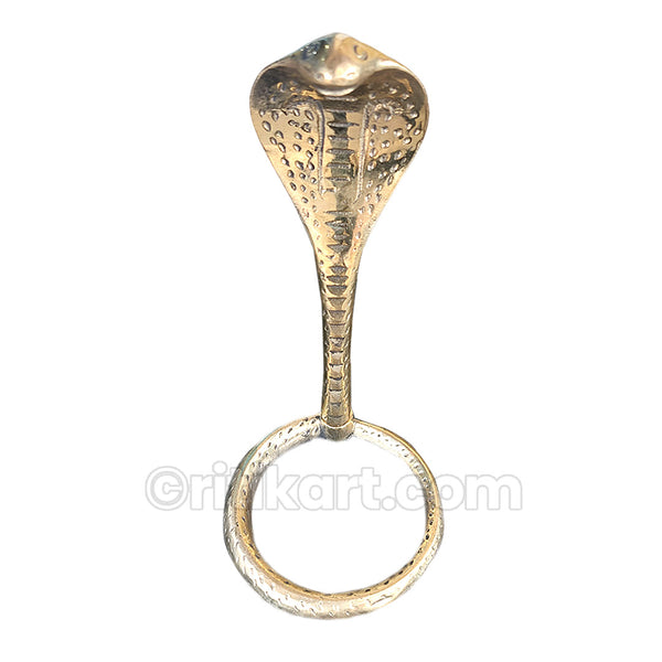 Brass Snake Statue Idol for Shivling