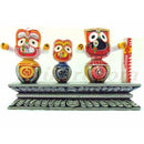 Neem Wood Jagannath Balabhadra Subhadra Wooden Idol 10CM Height