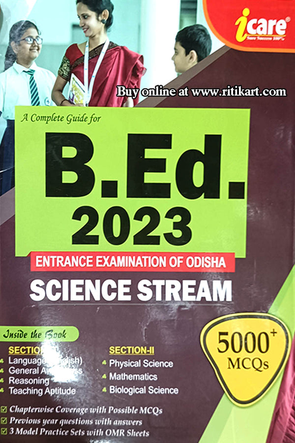 B.ED. Science Entrance Test Guide