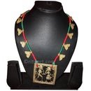 Tribal Antique Design Village Couple Necklace