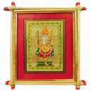 Palm Leaf Painting Lord Ganesha Design