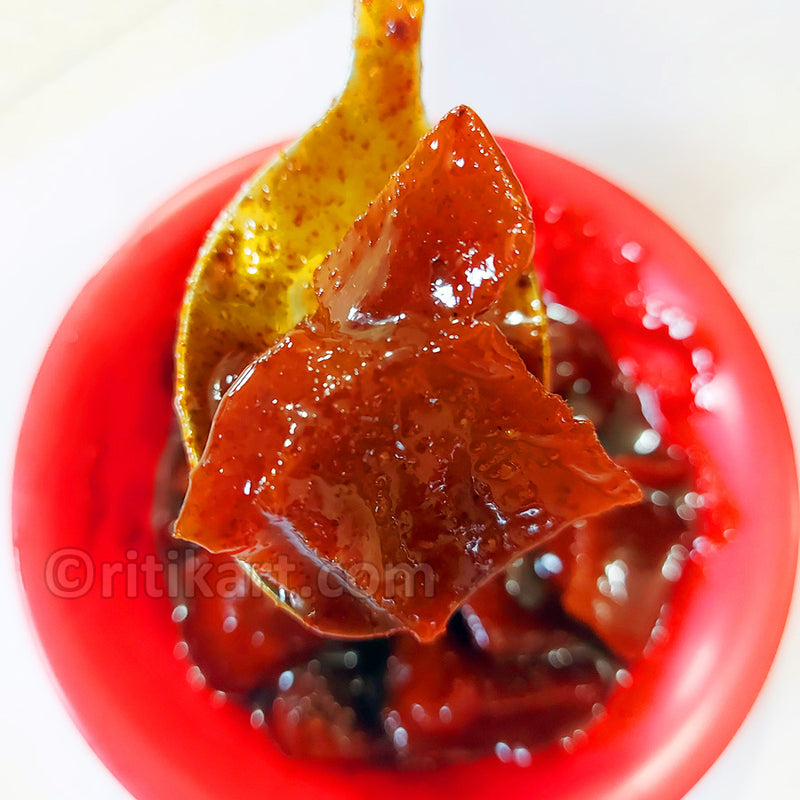 Sweet Mango Pickle/Aam ka Khata Meetha Achaar_1