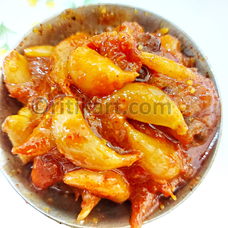 Berhampur Special Garlic Pickle/Lehsun Achaar/Rasuna Achaar
