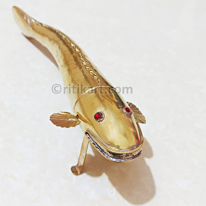 Buy Online Handmade Bellaguntha Brass Decorative Fish - Ritikart