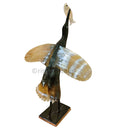 Horn Craft - Heron Catching Fish