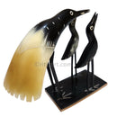 Horn Crafts Showpiece-Bird's Family