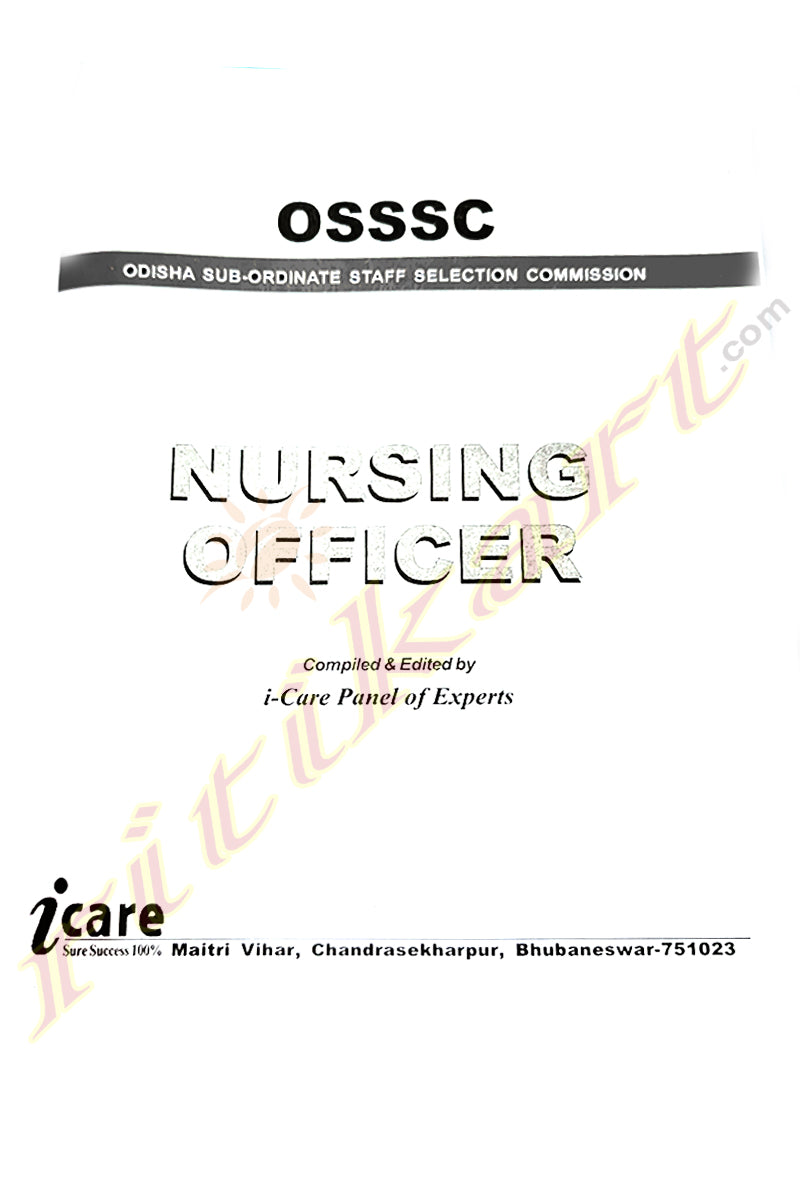 OSSSC Nursing Officer.
