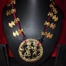 Ancient Tribal Antique Design Dancing Couple Necklace