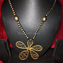 Tribal Flower Design Antique Style Necklace