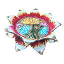 Printed Lotus In Brass