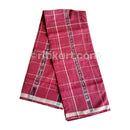 Deep Meroon Cotton Lungi of Khurda(Taraboi).