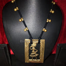 Tribal Dokra Necklace of a Tribal Woman Dancer