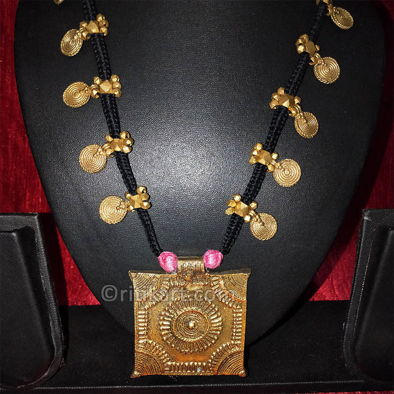 Ancient Tribal Designer Dhokra Royal Necklace