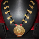 Ancient Tribal Designer Shield Dhokra Necklace