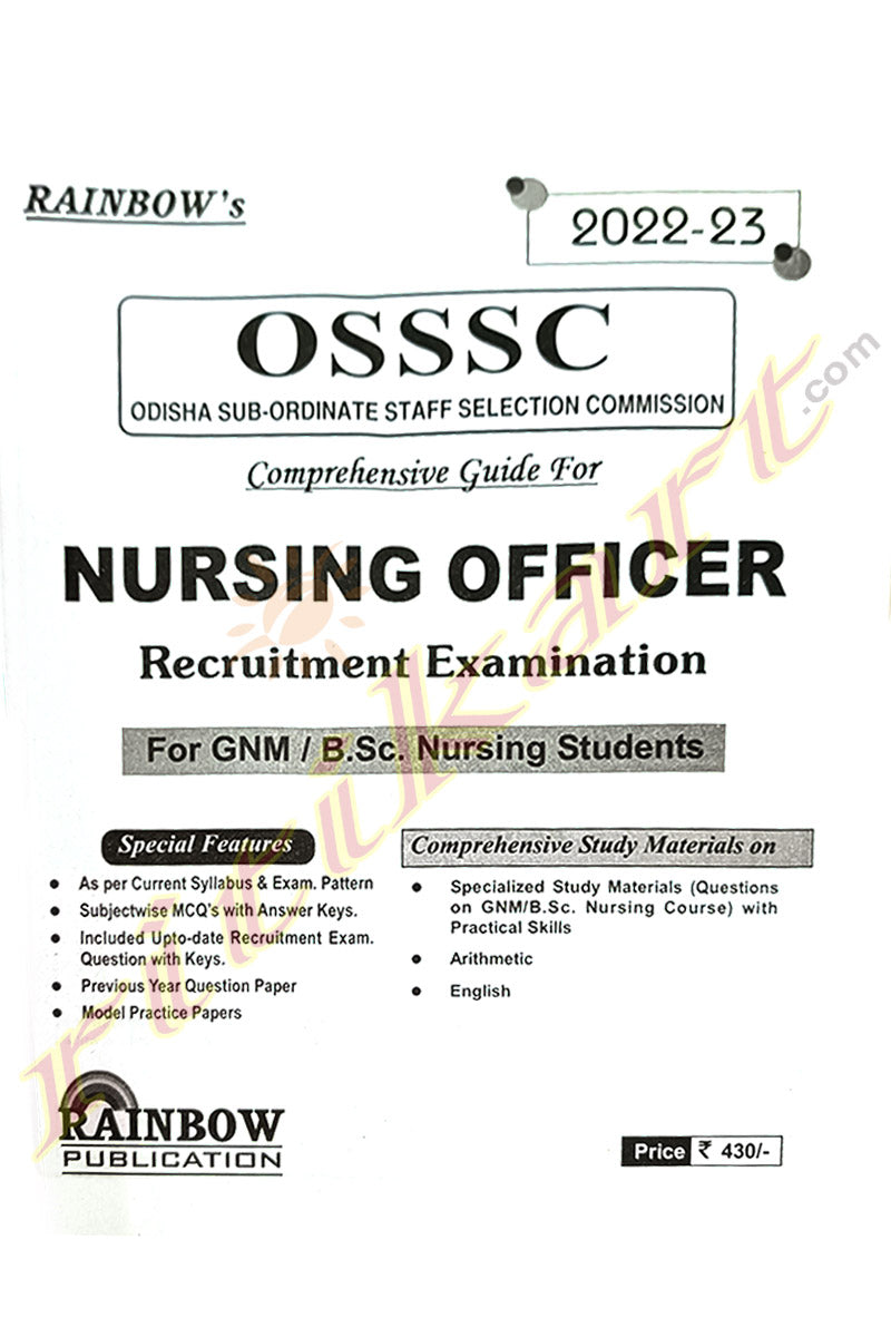 Comprehensive Guide for Nursing Officer.